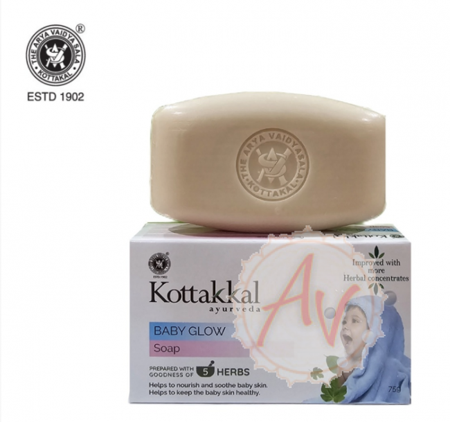 Kottakkal Ayurveda Baby Glow Soap, 75 гр Kottakkal Ayurveda Baby Glow Soap, 75 гр