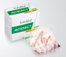 Acidact Kottakkal, Ацидакт в таблетках,100 шт. 