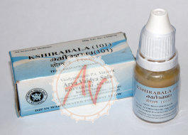 Kshirabala tailam 101, Кширабала 101, 10 ml  