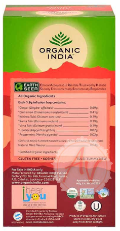 Tulsi Tummy Tea, 25 Tea Bags Tulsi Tummy Tea, 25 Tea Bags