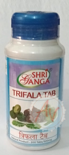 Triphala tab SG, Трипхала, Шри Ганга, 200 таб